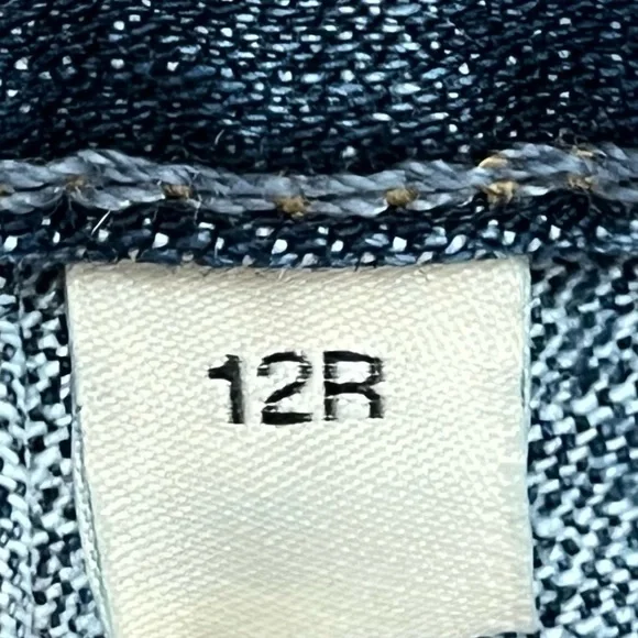 Gap 1969 Sz 12 Long & Lean Flare Jeans Stretch Women's 30" Inseam Y2K Wide Leg - Picture 8 of 11